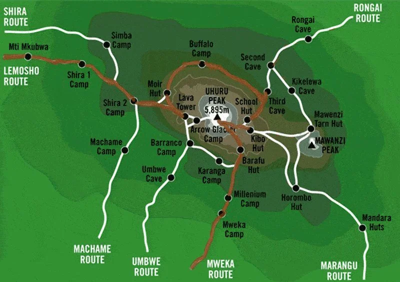 8 days northern circuit route